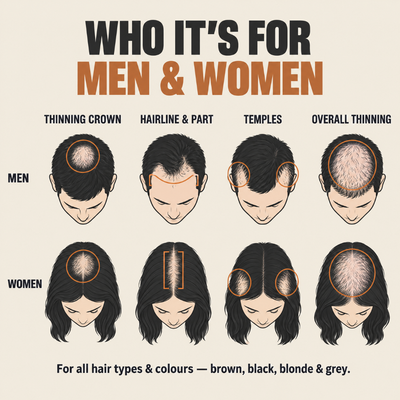 PRYME Density Cream | Covers Thinning Hair & Bald Spots Instantly